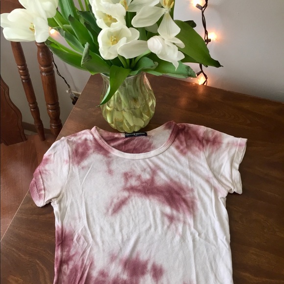 Brandy Melville Tops - BRANDY MELVILLE Tie-Dye Shirt